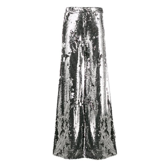 Ellery Sequin Wide Leg Trousers - Picture 3 of 14